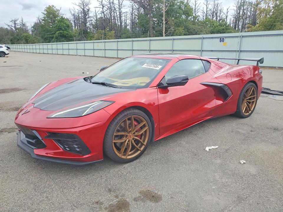 CHEVROLET CORVETTE 2021 с VIN 1G1YC2D42M5121925 - Снимка от търг