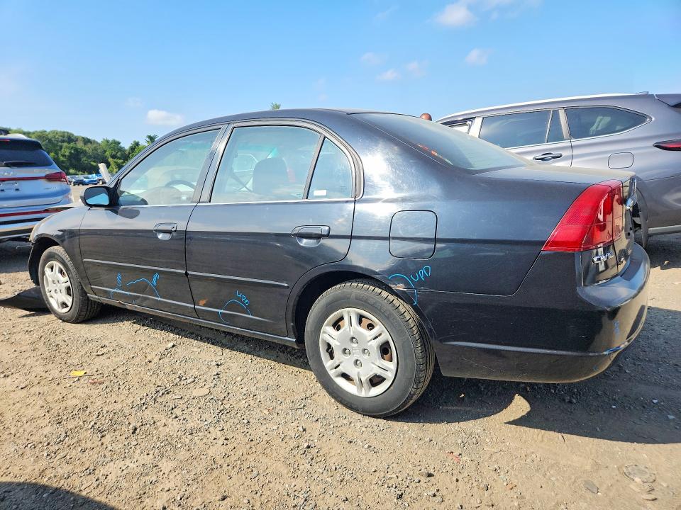 Photo 2 from auction – 2002 HONDA CIVIC with VIN 2HGES16522H570865