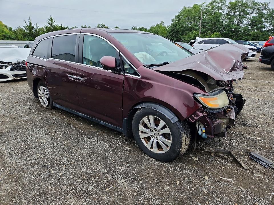 Photo 4 from auction – 2015 HONDA ODYSSEY with VIN 5FNRL5H62FB063857