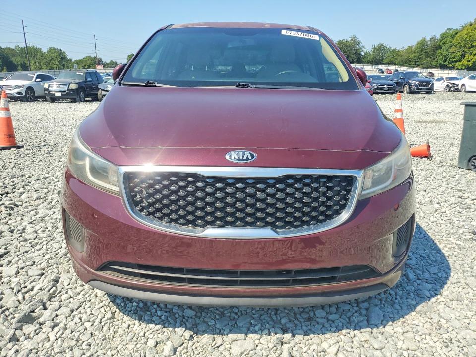 Photo 5 from auction – 2016 KIA SEDONA with VIN KNDMB5C19G6163850