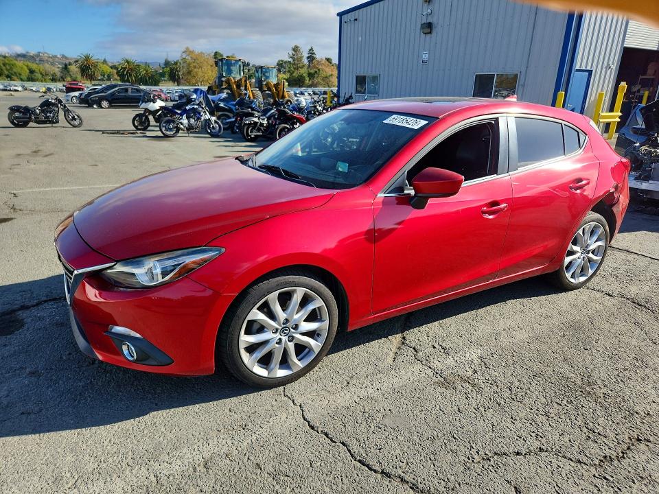 MAZDA 3 2016 с VIN JM1BM1N33G1343721 - Снимка от търг