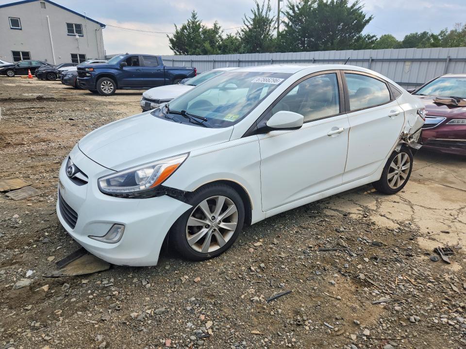 Photo 1 from auction – 2014 HYUNDAI ACCENT with VIN KMHCU4AE9EU588544