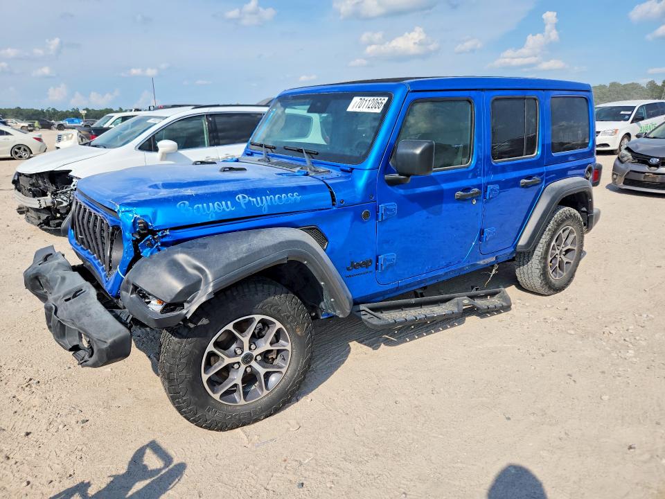 Photo 1 from auction – 2024 JEEP WRANGLER with VIN 1C4PJXDG0RW226271