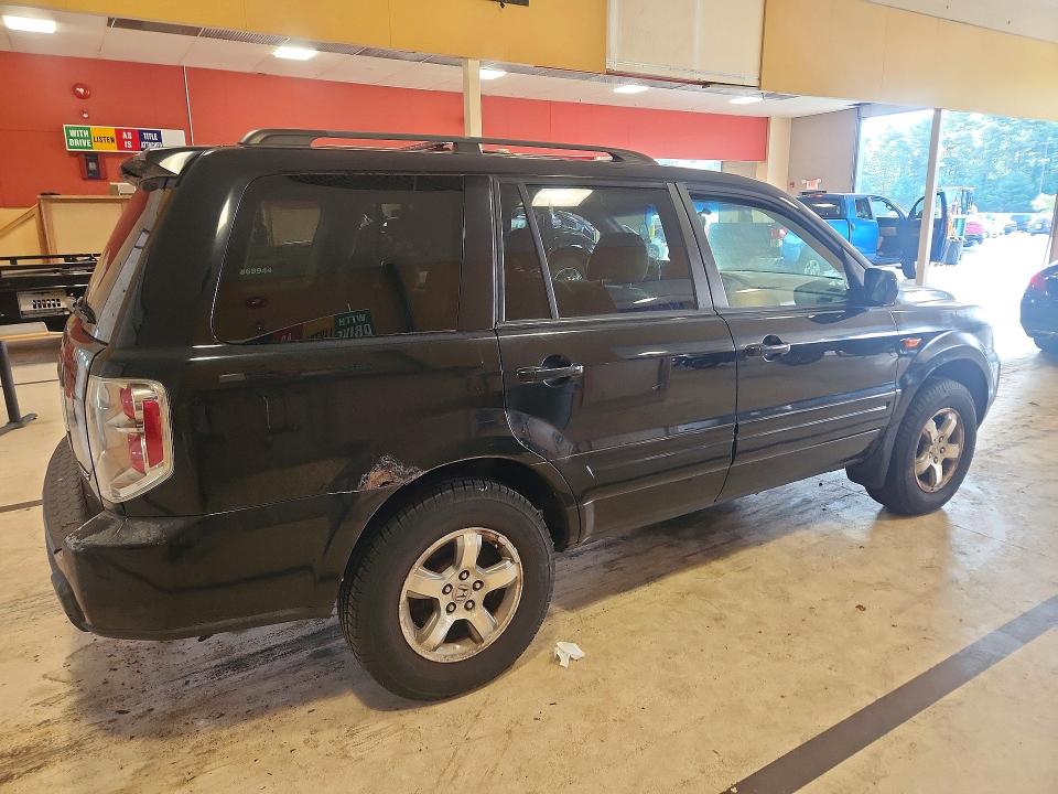 Photo 3 from auction – 2007 HONDA PILOT with VIN 2HKYF18427H523256