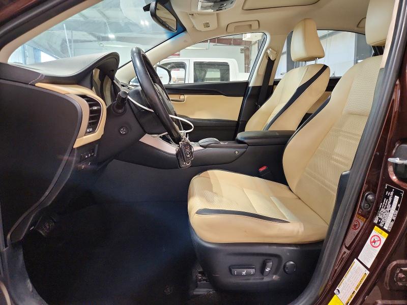 Photo 7 from auction – 2016 LEXUS NX 200T with VIN JTJBARBZ5G2049504