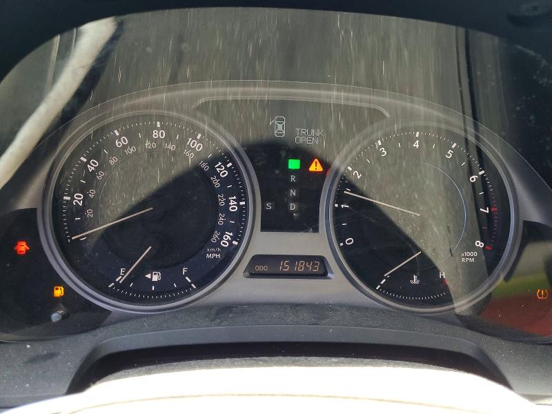 Photo 9 from auction – 2009 LEXUS IS 250 with VIN JTHBK262695088428