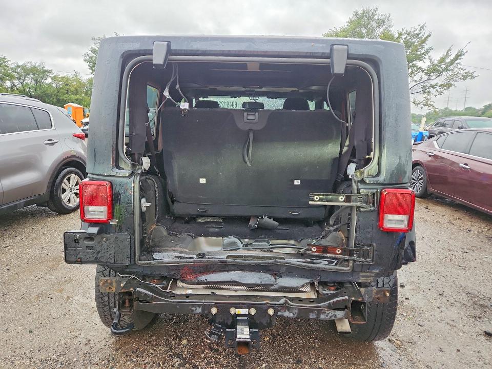 Photo 6 from auction – 2017 JEEP WRANGLER with VIN 1C4AJWBG7HL623818