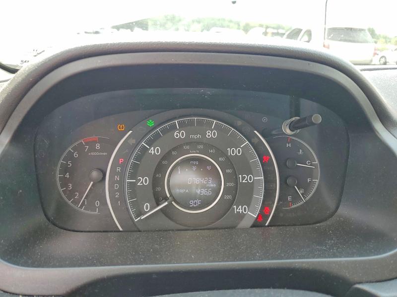 Photo 9 from auction – 2014 HONDA CR-V with VIN 5J6RM4H34EL039563