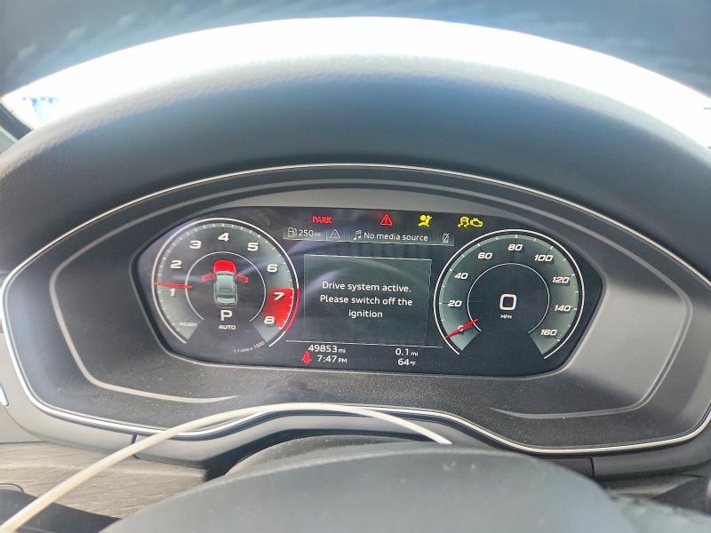 Photo 9 from auction – 2021 AUDI A4 with VIN WAUEAAF47MN012719