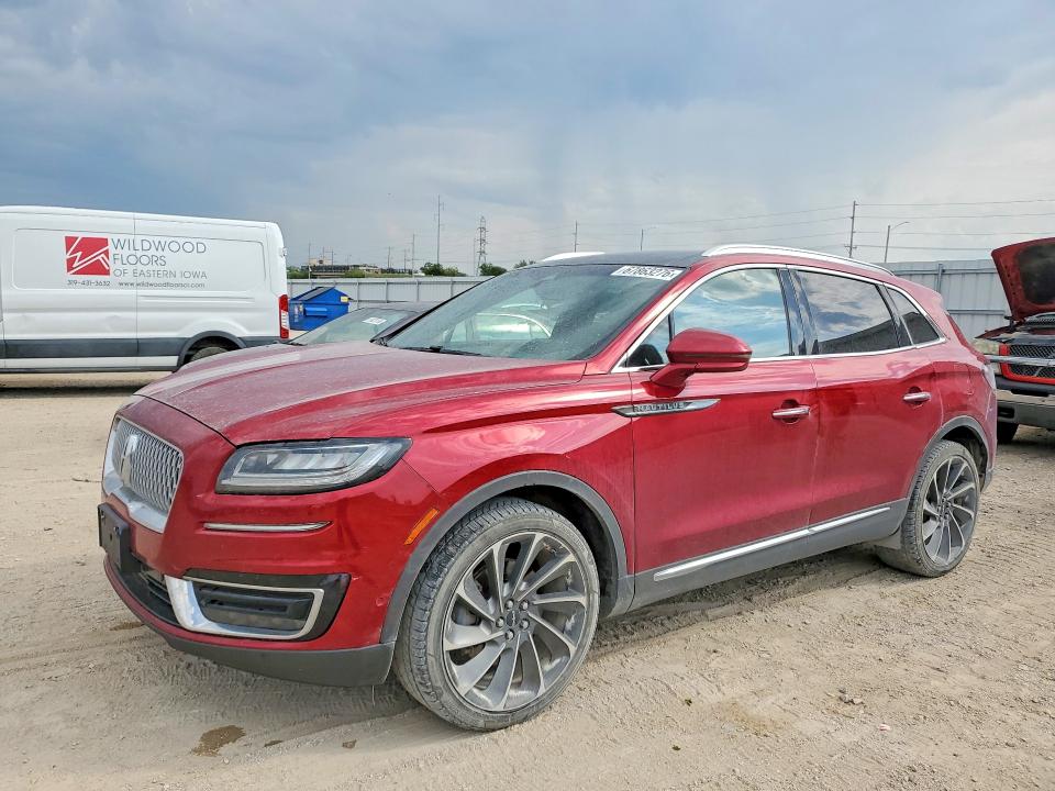 LINCOLN NAUTILUS 2019 with VIN 2LMPJ8LP6KBL24073 - Photo from auction