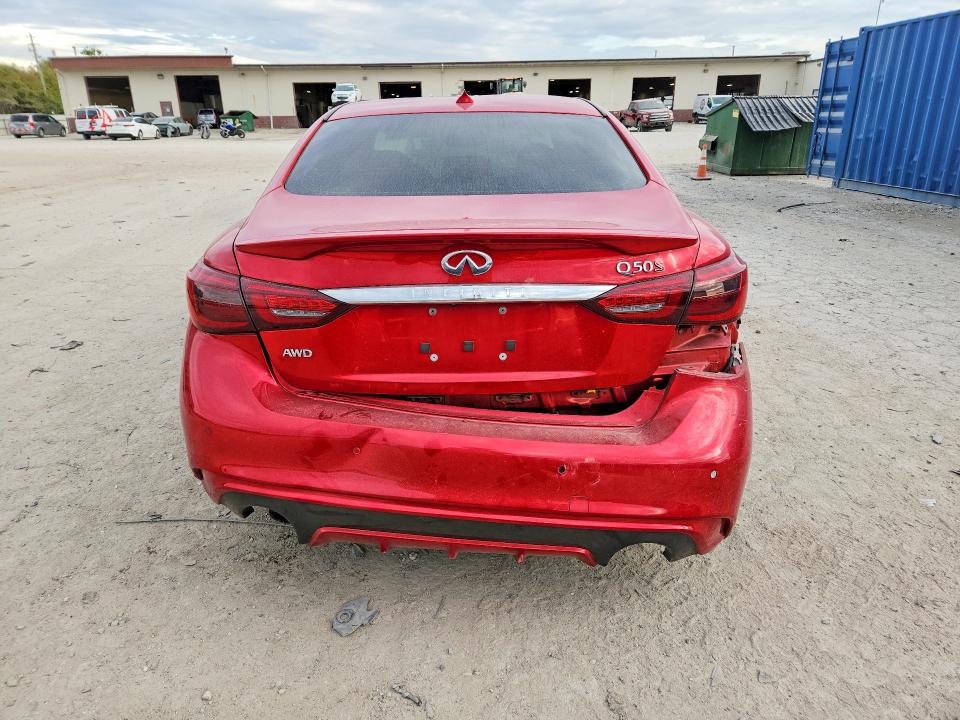 Снимка 6 от търг – 2019 INFINITI Q50 с VIN JN1FV7AR9KM830041
