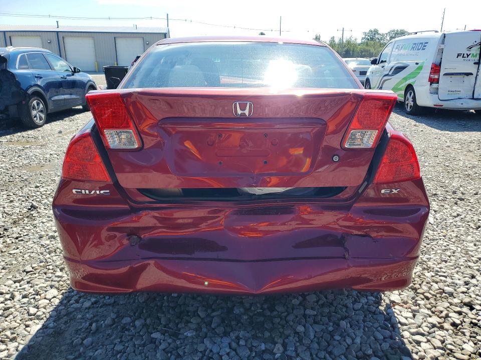 Photo 6 from auction – 2005 HONDA CIVIC with VIN 2HGES26725H531687