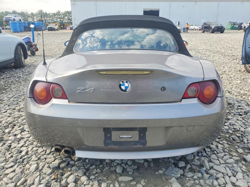 Photo 6 from auction – 2003 BMW Z4 with VIN 4USBT33403LR65602