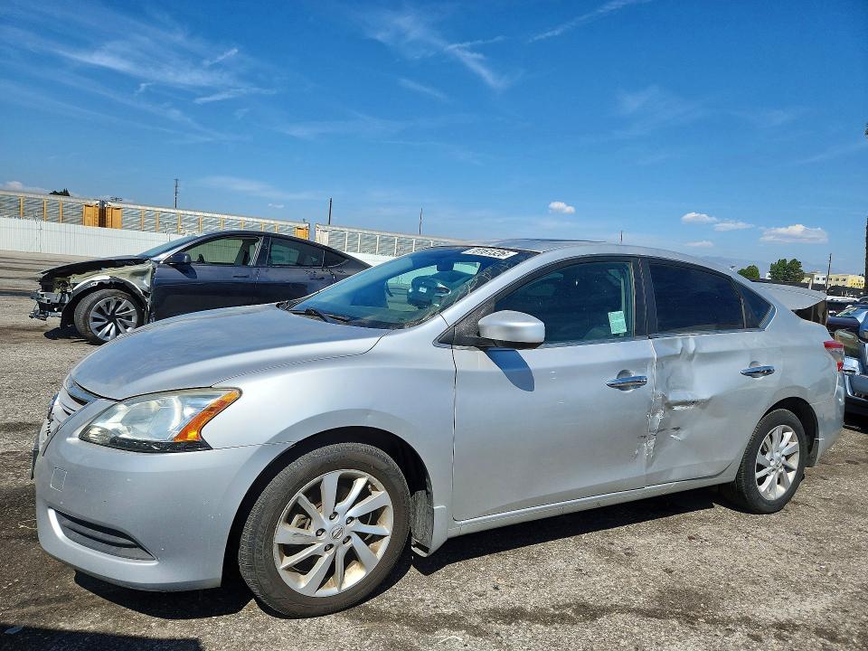 NISSAN SENTRA 2015 with VIN 3N1AB7AP4FY253536 - Photo from auction