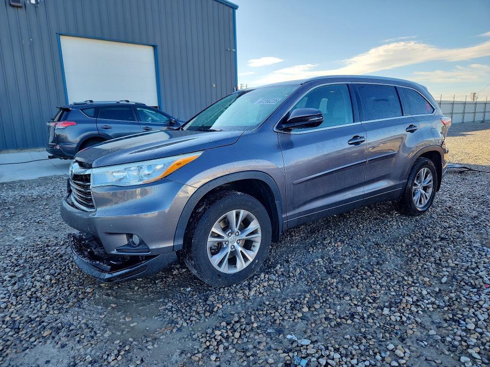 Фото 1 с аукциона – 2015 TOYOTA HIGHLANDER с VIN 5TDJKRFH6FS194099