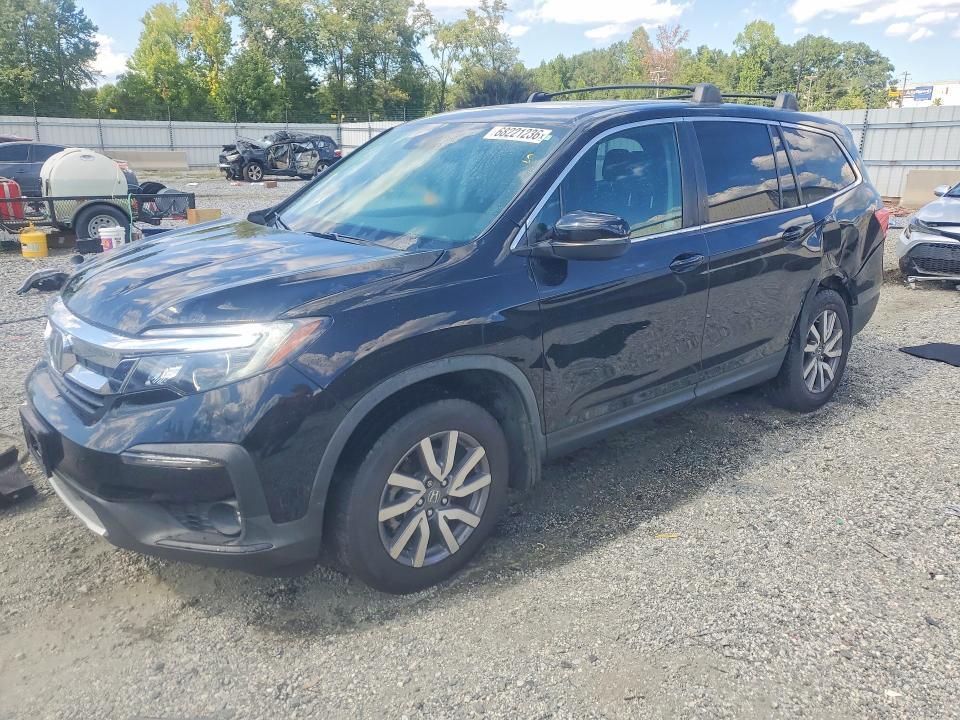 HONDA PILOT 2021 с VIN 5FNYF5H58MB044883 - Снимка от търг