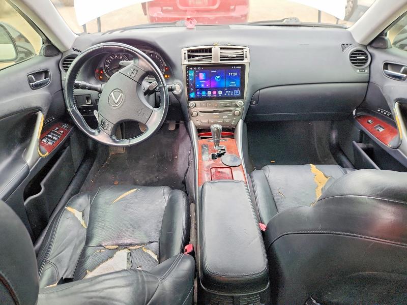 Photo 8 from auction – 2008 LEXUS IS with VIN JTHBE262482015419