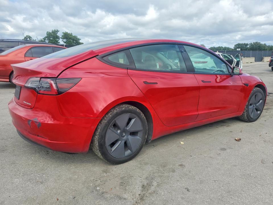 Photo 3 from auction – 2021 TESLA MODEL 3 with VIN 5YJ3E1EBXMF902886