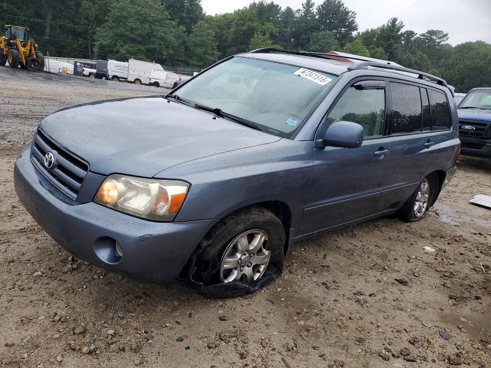 TOYOTA HIGHLANDER 2004 with VIN JTEEP21A540056361 - Photo from auction