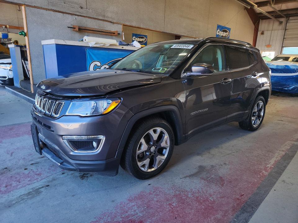 JEEP COMPASS 2019 مع رقم تعريف المركبة 3C4NJDCB5KT752936 - صورة من المزاد