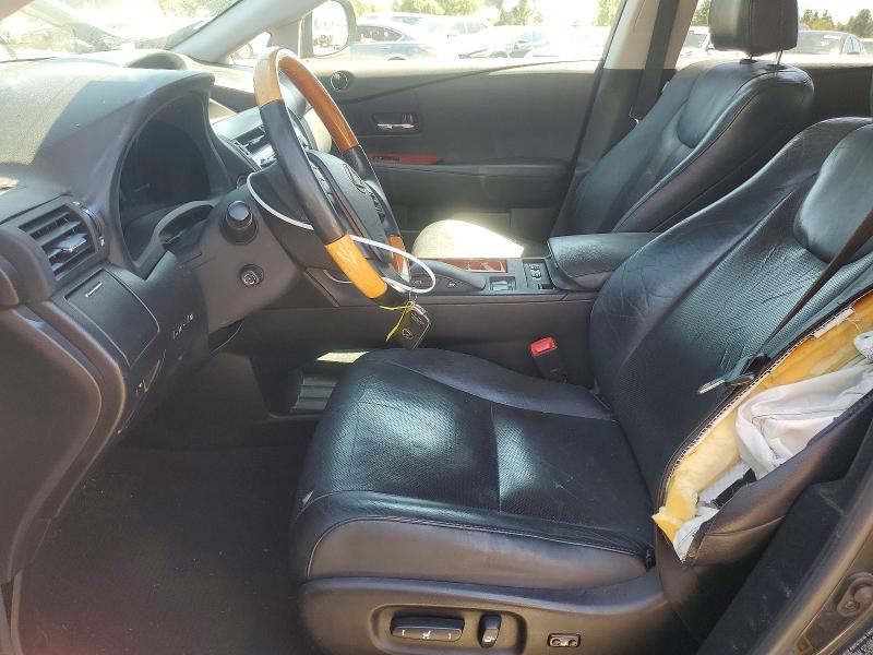 Photo 7 from auction – 2010 LEXUS RX with VIN 2T2ZK1BA9AC021574