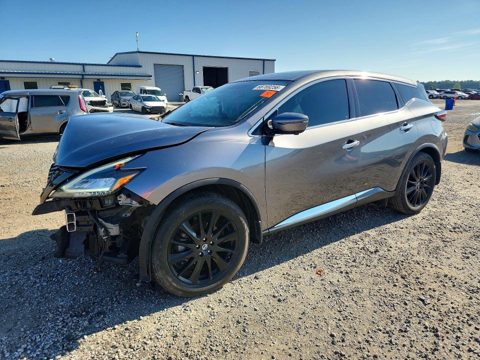 NISSAN MURANO 2021 with VIN 5N1AZ2CJ6MC124834 - Photo from auction