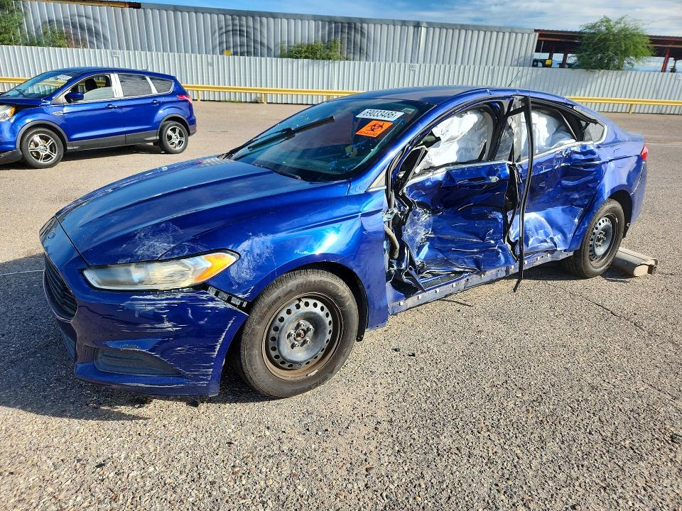 FORD FUSION 2014 with VIN 3FA6P0G74ER368588 - Photo from auction