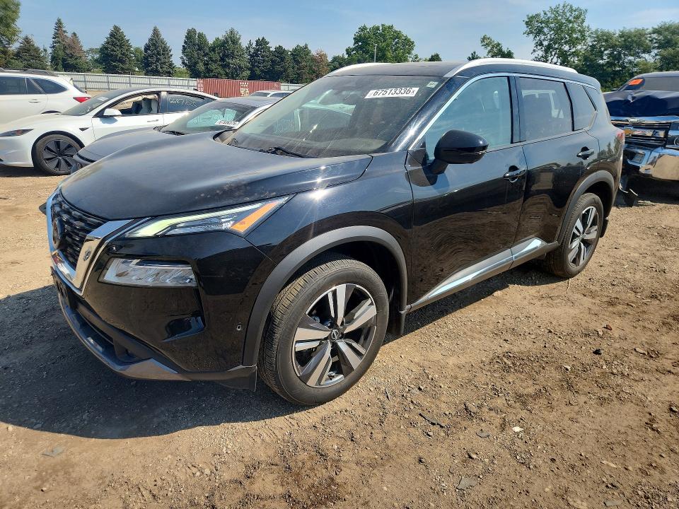 NISSAN ROGUE 2022 with VIN 5N1BT3CB7NC698316 - Photo from auction