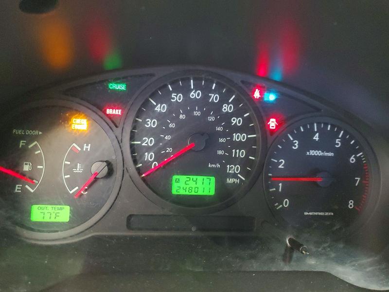 Фото 9 с аукциона – 2006 SUBARU IMPREZA с VIN JF1GD67656G518112
