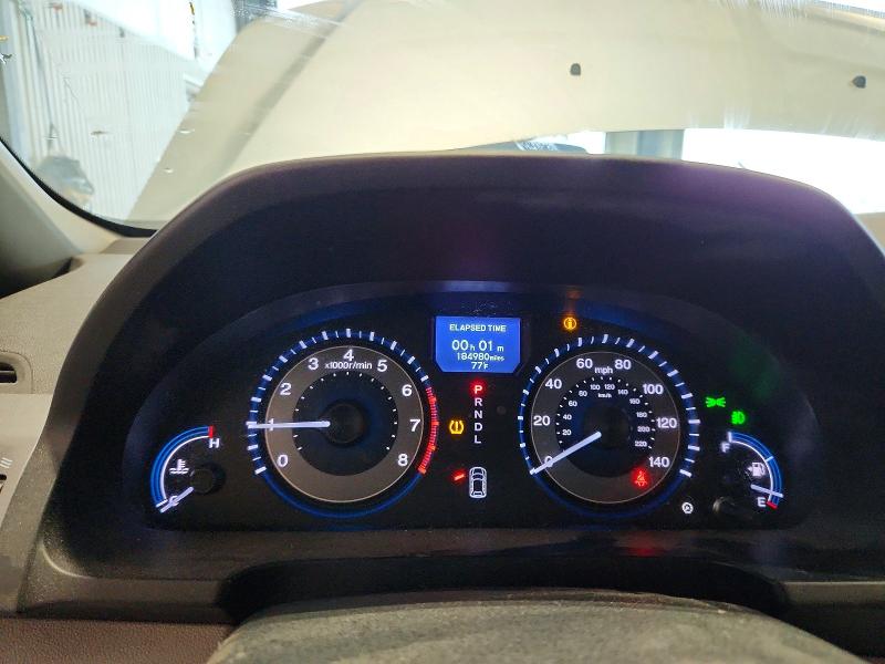 Photo 9 from auction – 2012 HONDA ODYSSEY with VIN 5FNRL5H95CB089892