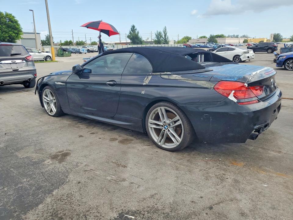 Photo 2 from auction – 2014 BMW 640 with VIN WBALW7C59EDX59092