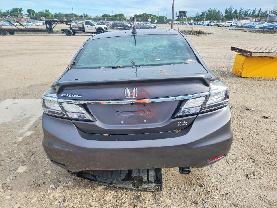 Photo 6 from auction – 2014 HONDA CIVIC with VIN 19XFB4F21EE001693