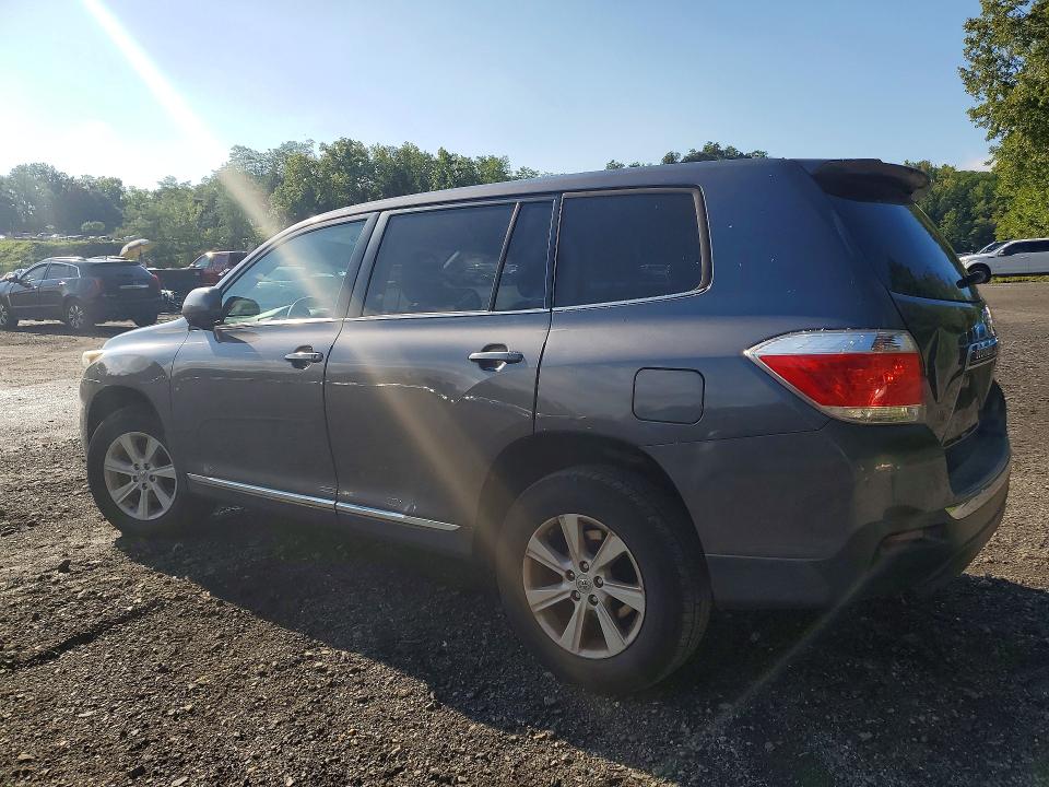 Photo 2 from auction – 2012 TOYOTA HIGHLANDER with VIN 5TDZK3EH4CS079112