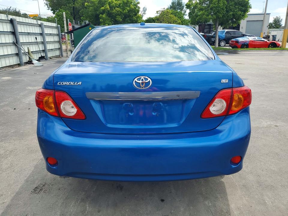 Photo 6 from auction – 2009 TOYOTA COROLLA with VIN JTDBL40E699084501