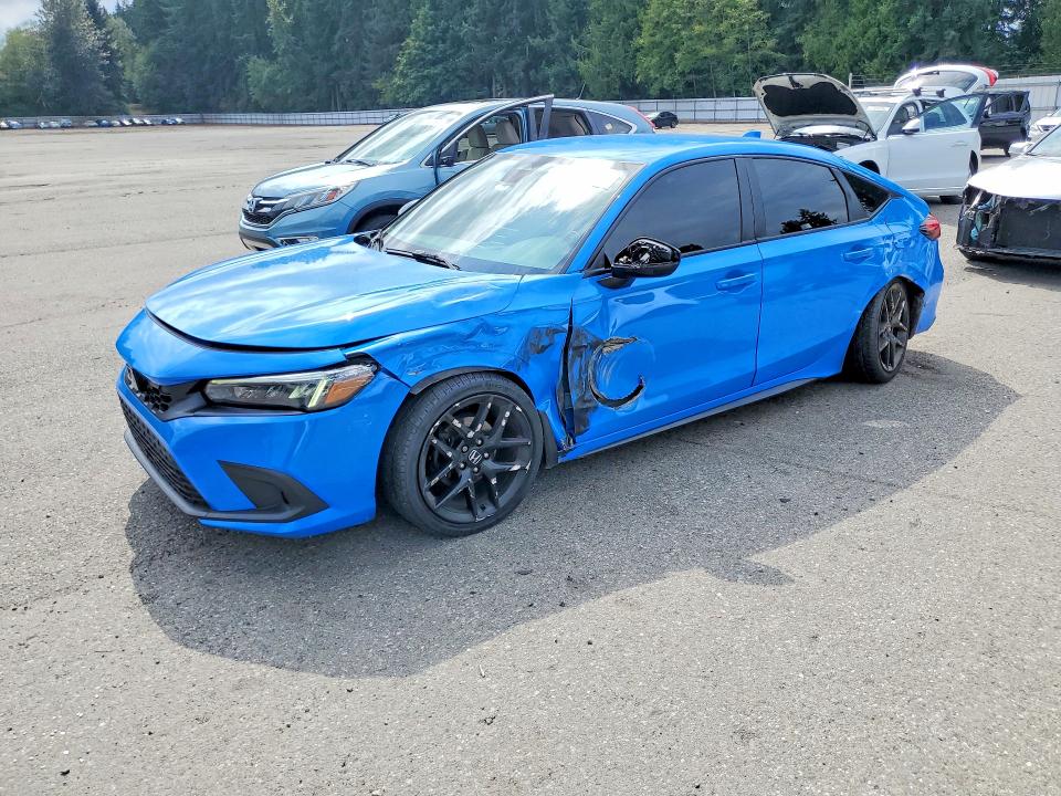 HONDA CIVIC 2022 with VIN 19XFL2H8XNE023081 - Photo from auction