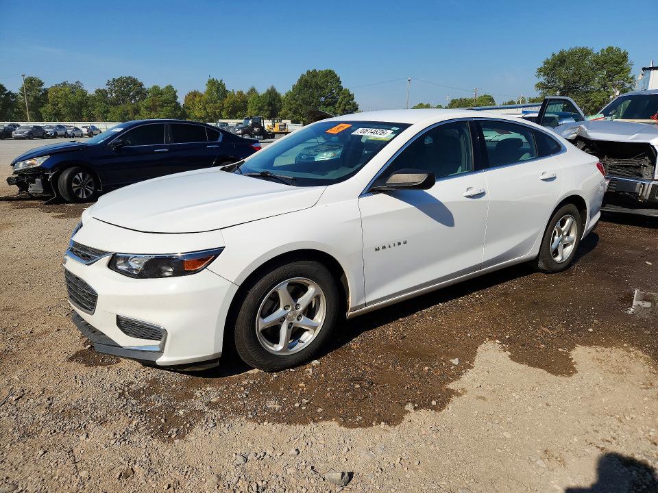 CHEVROLET MALIBU 2018 with VIN 1G1ZB5ST3JF187599 - Photo from auction