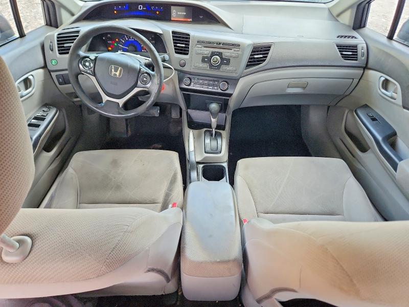Photo 8 from auction – 2012 HONDA CIVIC with VIN 2HGFB2F51CH312753