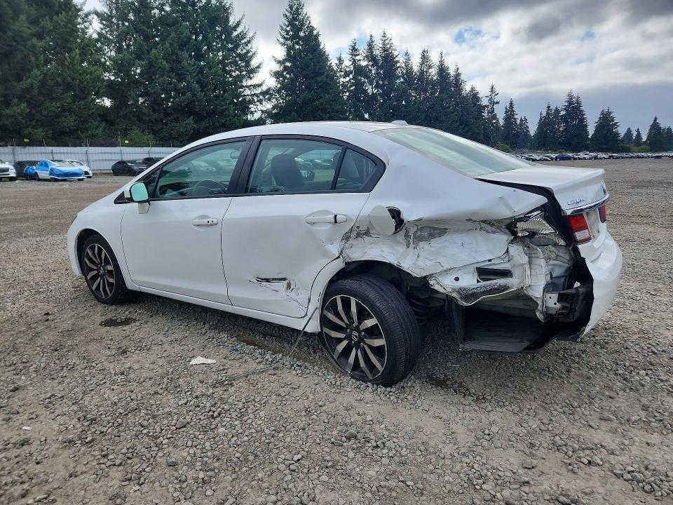 Снимка 2 от търг – 2015 HONDA CIVIC с VIN 19XFB2F94FE250508