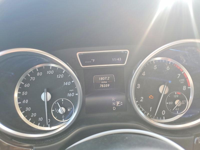 Photo 9 from auction – 2015 MERCEDES-BENZ ML with VIN 4JGDA5HB3FA559476