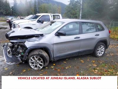 JEEP CHEROKEE 2016 with VIN 1C4PJMAB7GW330518 - Photo from auction