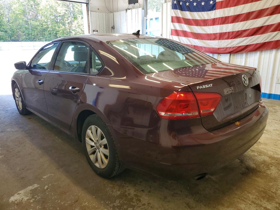 Photo 2 from auction – 2014 VOLKSWAGEN PASSAT with VIN 1VWAT7A31EC077394