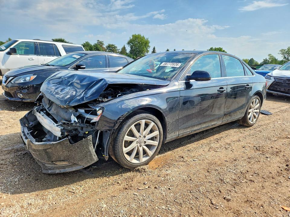 AUDI A4 2013 with VIN WAUFFAFL3DN005909 - Photo from auction
