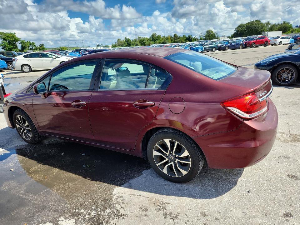 Photo 2 from auction – 2014 HONDA CIVIC with VIN 19XFB2F8XEE022437