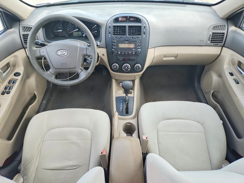 Photo 8 from auction – 2009 KIA SPECTRA with VIN KNAFE221095629803