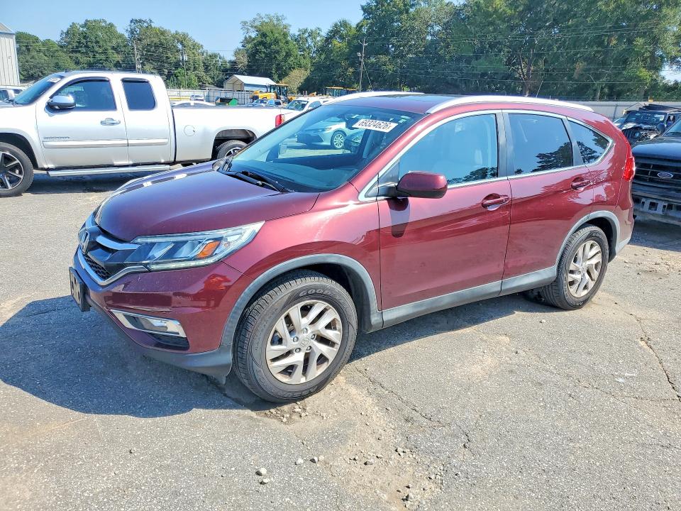 HONDA CR-V 2015 with VIN 2HKRM3H77FH546658 - Photo from auction