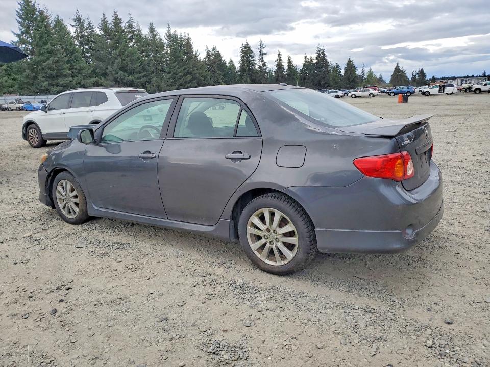 Photo 2 from auction – 2009 TOYOTA COROLLA with VIN 2T1BU40E49C063699