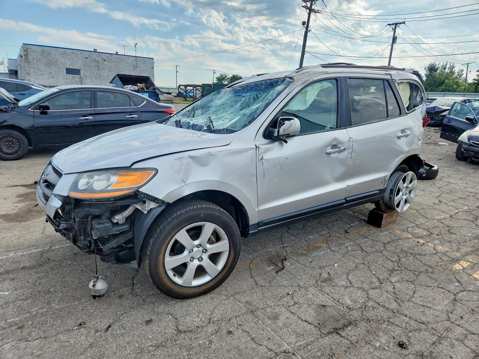 HYUNDAI SANTA FE 2008 with VIN 5NMSH13E48H201460 - Photo from auction