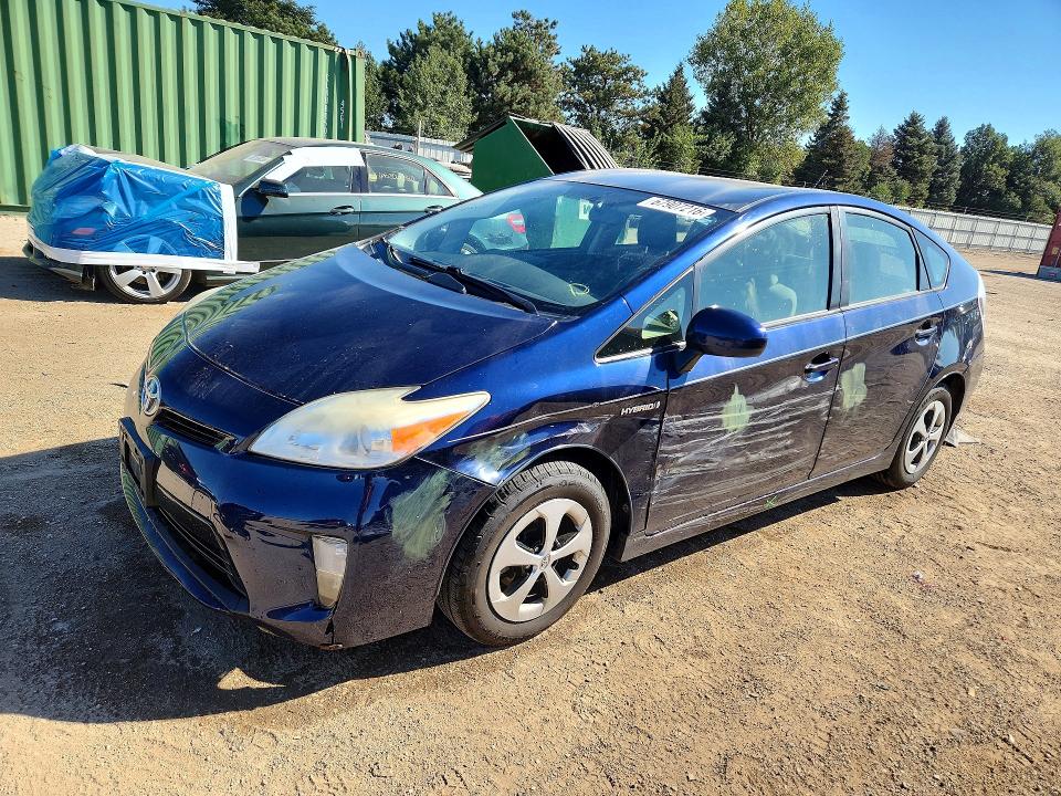 TOYOTA PRIUS 2012 with VIN JTDKN3DU2C1571044 - Photo from auction