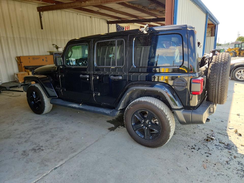 Снимка 2 от търг – 2021 JEEP WRANGLER UNLIMITED с VIN 1C4HJXEGXMW736994