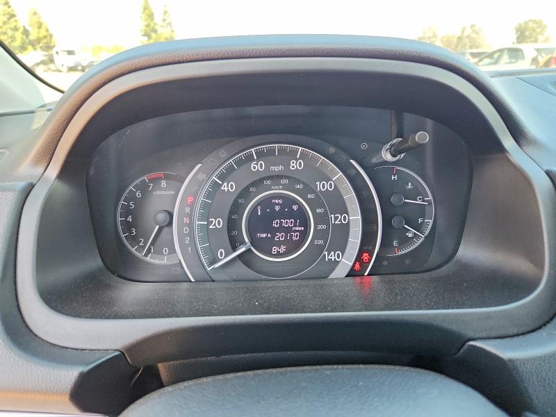 Photo 9 from auction – 2014 HONDA CR-V with VIN 5J6RM3H31EL040809